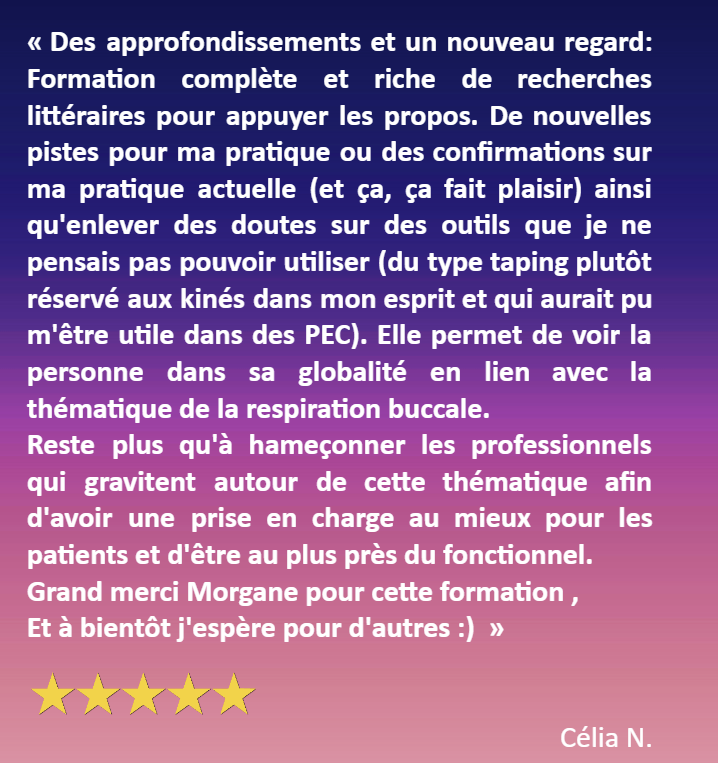 Everything you need to know about mouth breathing [August/September session] FRENCH