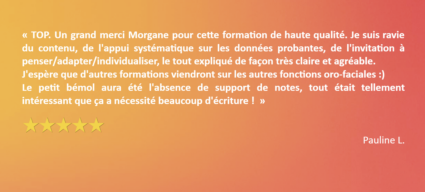 Tout savoir sur la respiration buccale [session octobre/novembre 2024]