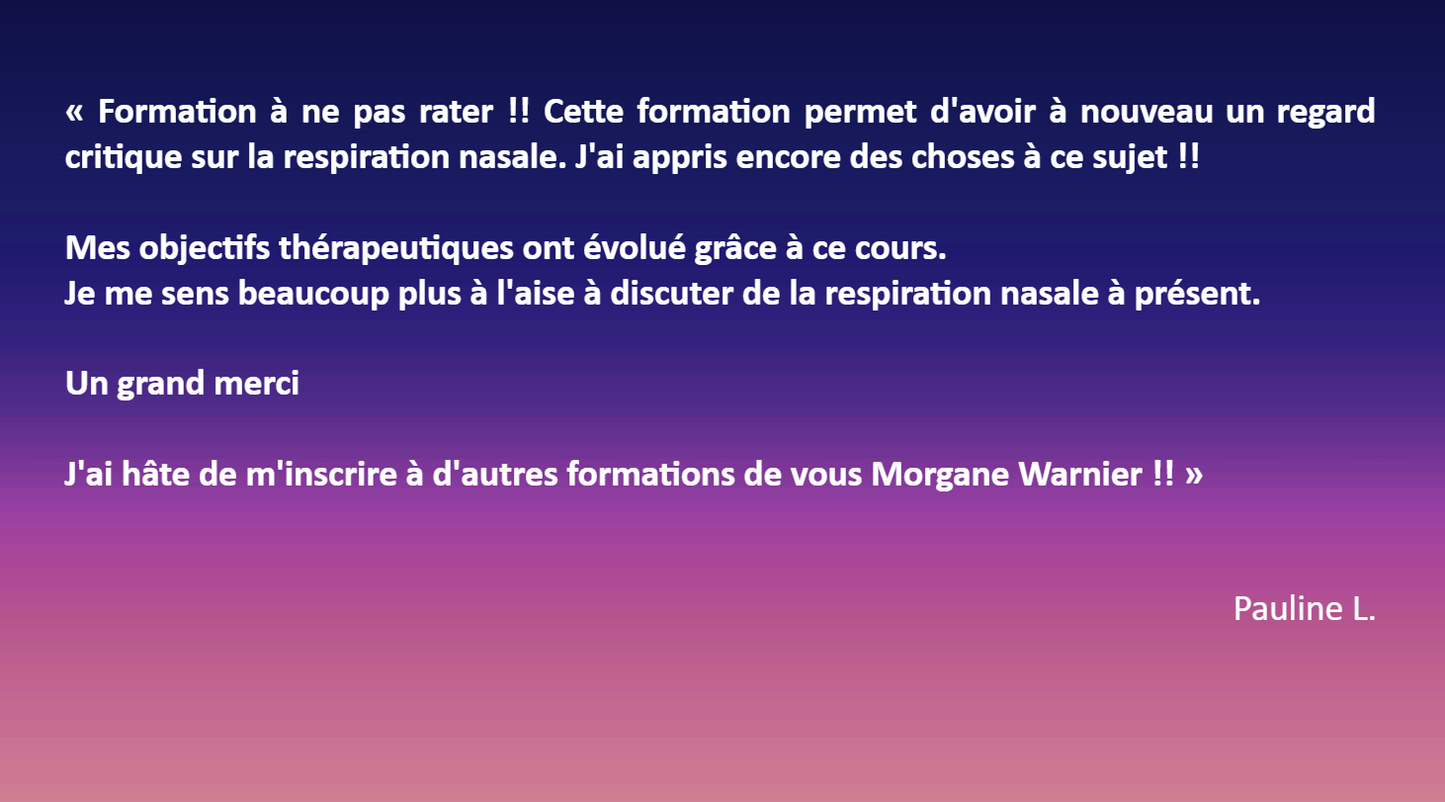 Tout savoir sur la respiration buccale [session août/septembre]